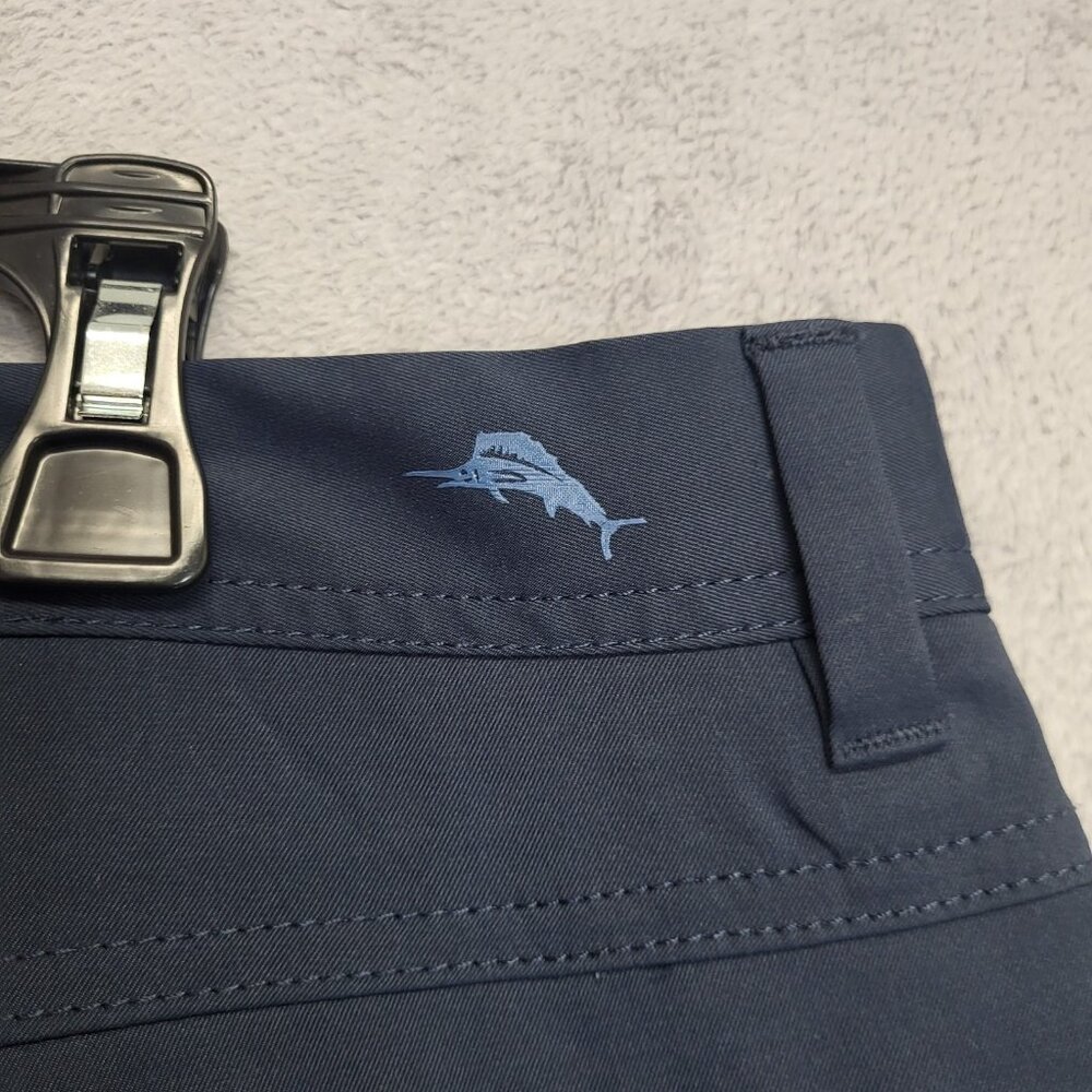 Tommy Bahama Pants Mens 36x32 Navy Blue Island Zone Performance Stretch 5-Pocket - Picture 4 of 12
